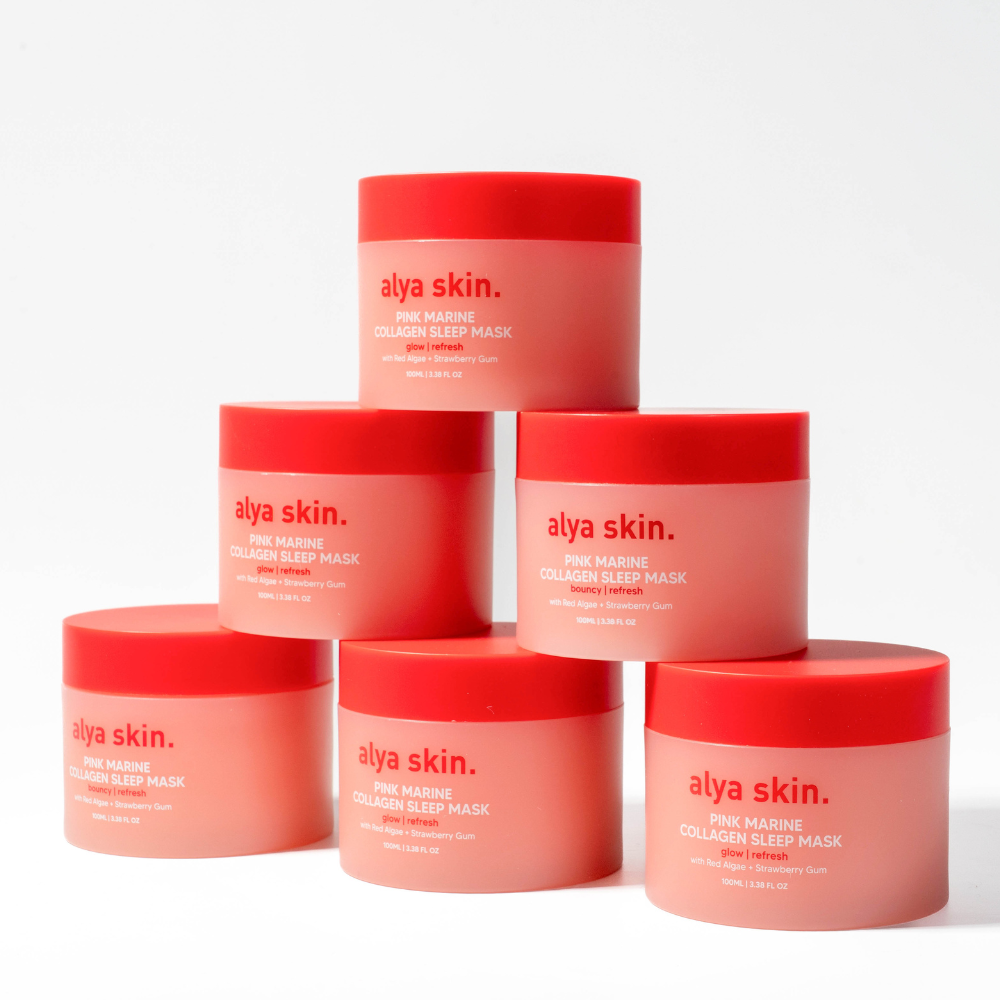 Pink Marine Collagen Sleep Mask