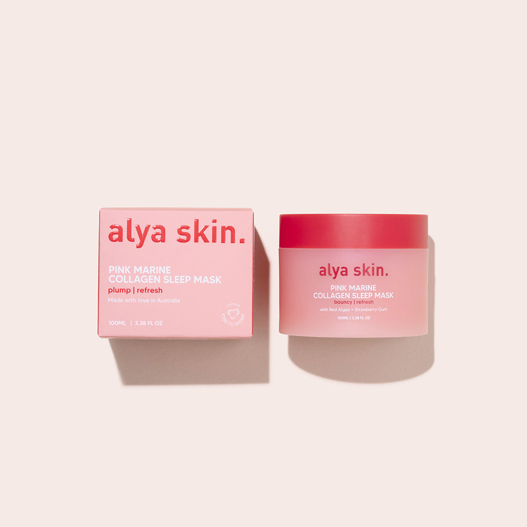Pink Marine Collagen Sleep Mask (BYOB)