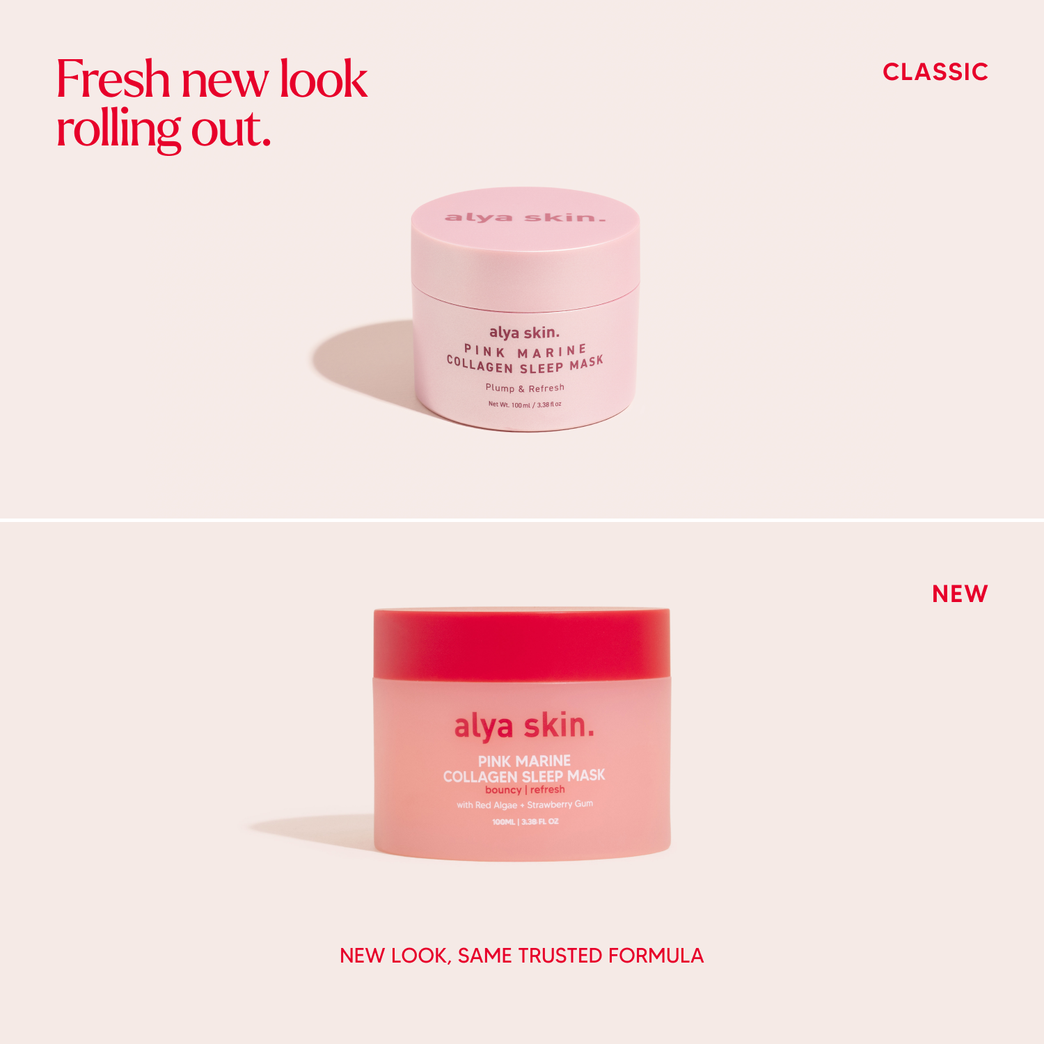 Pink Marine Collagen Sleep Mask (BYOB)
