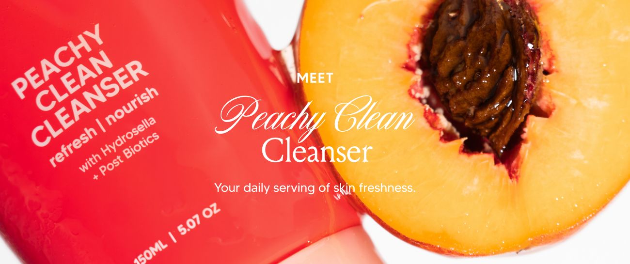 Peachy Clean Gel-to-Milk Cleanser: Your New Skincare Crush