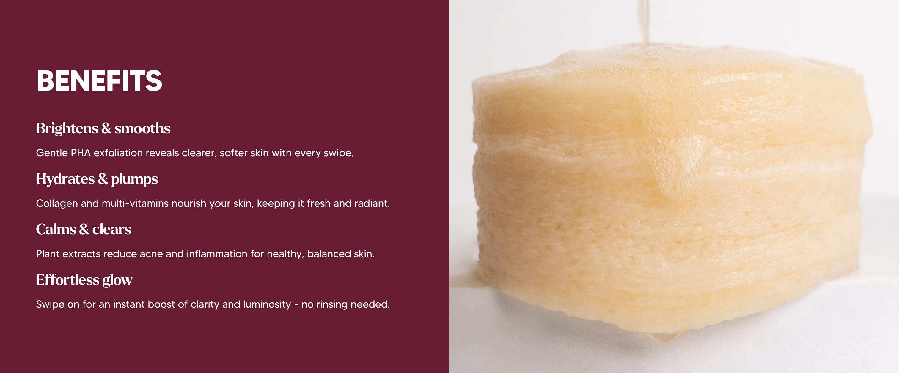 Alya Skin Swipe Bright Toner Pad Benefits