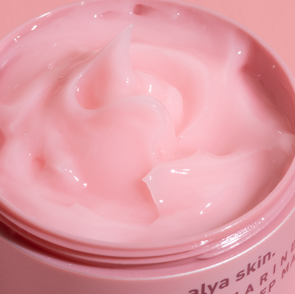 Pink Marine Collagen Sleep Mask Alya Skin AUS
